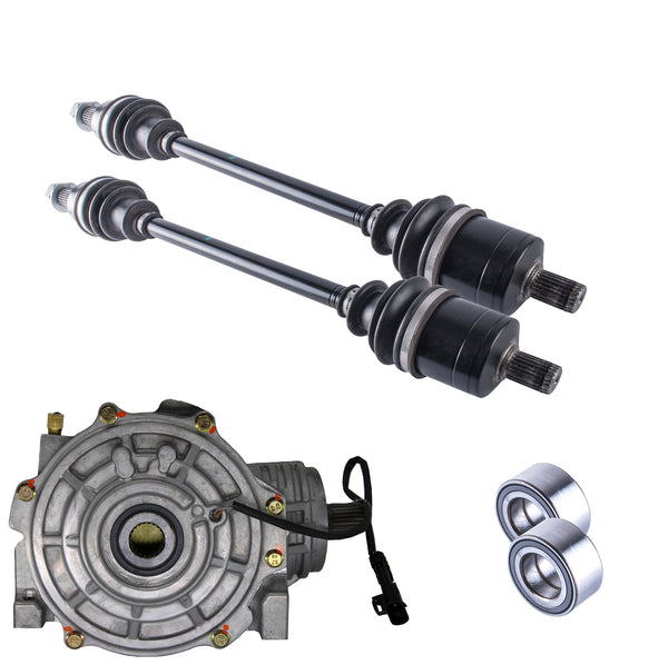 Polaris Ranger 900 1000 HL Front Differential Axles & Wheel Bearings Bundle