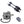 Polaris Ranger 570 MidSize Front Differential Axles & Wheel Bearings Bundle