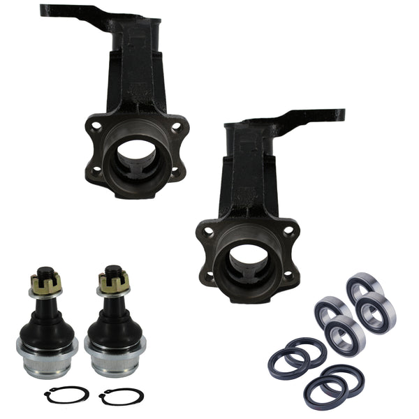 Suzuki Front Knuckle Wheel Bearings Ball Joints Set Quv 620 K3918-61096