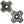 Honda Rear Wheel Hub Set Trx 420 / 500 / 520 Foreman / Rancher