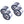 Can Am ATV/UTV Front & Rear Wheel Bearings Kit 293350040  293350118  293350150  293350126