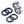 Honda Front Wheel Bearings & Seals Kit TRX500 650 680 700