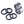 Suzuki King Quad Rear Wheel Bearings & Seals Kit 450 / 700 / 750